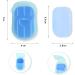 Ryaupy Portable Soap Leaves - 100 Disposable Paper Soap Sheets with Plastic Box for Travel & Outdoor | KUNSTBOX - Buy Online on GoSupps.com