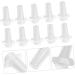 Lurrose 10pcs Veterinary Nasal Dropper Makeup Kit for Pigs - Nozzle Sprayers for Medicine Atomization - White - Buy Online on GoSupps.com