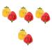 HOMSFOU 8pcs Cartoon Plug Holder Toothbrush Holder For Bathroom Bathroom Storage Organizer Self Adhesive Toothbrush Holder Toothpaste Holder Plastic Decorate Kid Hanging