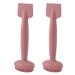 Ymiko Silicone Facial Mask Brush - Double Ended Applicator for Mud Masks | Beauty Salon Must-Have | Pink - Buy Online on GoSupps.com