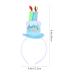 Lurrose Blue Happy Birthday Cake Headdress | Birthday Hat Headband for Family Party Supplies - Shop Now! - Buy Online on GoSupps.com