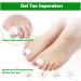Gel Toe Separators for Bunions & Overlapping Toes - 8 Pack Hammer Toe Straightener, Pinky Toe Spacers, Bunion Corrector & Relief - White - Buy Online on GoSupps.com
