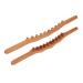 Gua SHA Massageger Anggrek 2 pieces of wooden scrap Guasha massage device Holz Guasha Tool for relaxing the neck and shoulder back muscles