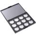 Buy Housoutil 2pcs Empty Makeup Palette - Travel Tray for Powder Eyeshadow | Magnetic Cosmetic Makeup Box - Buy Online on GoSupps.com
