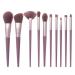Buy 10-Piece Soft Hair Makeup Brush Set - Professional Quality Tools for Flawless Application | International Shipping Available - Buy Online on GoSupps.com