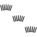 Baluue 150 Pcs Eye Shadow Applicator Eyeshadow Women Eyeshadow Brush Eyeshadow Brush Kit Black 150pcsx3pcs Blackx3pcs