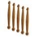 Gatuida 5st wood Massage Device Massage wood tools Spa massage tab reflex zone massage tools wood foot massage device full body massage device multi-purpose vietnam wood