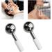 Stainless Steel Facial Ice Ball - 2 PC Set for Beauty & Massage | Ice Roller for Glowing Skin - Buy Online on GoSupps.com