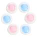 YARNOW 6pi ces Houppette pour Compacte et Lavable Applicateur de Poudre pour Gar on Fille pour Soins Corporels et Maquillage L ger