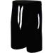 Alalaso Men's Summer Cargo Shorts - Straight Solid Design with Drawstring Waist, Pockets for Camping, Travel, Fishing - Black, Size Medium - Buy Online on GoSupps.com