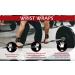Professional Wrist Wrap Band for Gym & Fitness - Comfortable Grey Wrist Strap for Enhanced Support - Buy Online on GoSupps.com