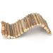 2-Piece Hamster Climbing Toys - Wooden Ladder & Pet Bridge for Hamsters Mice Parrots Hedgehogs & More - Buy Online on GoSupps.com