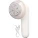 High Speed Fabric Shaver & Lint Remover - Rechargeable Portable Clothes Care (White) | International Shipping Available - Buy Online on GoSupps.com