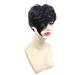 Lovel Conductor Black Short-Haired Wigs | Natural-Looking Synthetic Hair Full Wigs for Women | Warm Half Wigs - Shop Internationally - Buy Online on GoSupps.com