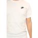 Nike Men's Sportswear Club T-Shirt - White/Black | International Shipping Available - Buy Online on GoSupps.com