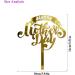 Mother's Day Cake Toppers Cupcake Decoration Gold Cupcake Toppers 9 Pcs Happy Mother's Day Cake Dessert Party Supplies - Buy Online on GoSupps.com
