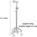 Walking Stick/Crutches Lightweight Aluminum Alloy Stick with Ergonomic Sponge Handle 10 Height Levels Adjustable for Elderly Men or Women with 4-Leg Anti-Slip Base in Green Anti- Journey - Buy Online on GoSupps.com