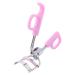 Metal Woman Makeup Tool Eyebrow Eyelash Curler Clipper Clip Silver Tone Pink Eyelash Curler Multiple Colors