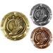 Decade Awards Track World Class Medal - 3 Wide Medallion with American Flag Ribbon - Silver - Buy Online on GoSupps.com