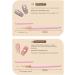 GOSIA 5 Pieces 7/9/11/15/25 mm Nail Brush Set UV Gel Nail Brush Kits French Stripe Line Painting Drawing Flower Pen Tools Pink - Buy Online on GoSupps.com