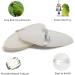 Jmxu 4pcs Cuttlebone with Metal Holder for Birds | Natural Bird Calcium 4.5-5.5 - Buy Online on GoSupps.com