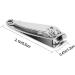 SUICRA Nail Clippers Fingernail Clipper Toenail Nail Clipper Premium Fingernail and Toenail Clipper Cutters Fingernail Clipper Cutters with Nail File (Size : 50mm) - Buy Online on GoSupps.com