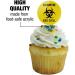 GRAPHICS & MORE Biohazard Quarantine and Chill Cupcake Picks Toppers Decoration Set of 6 - Buy Online on GoSupps.com