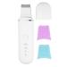 VOCOSTE Facial Scrubber Spatula  Blackhead Remover  Turns Water Into the Mist  Skin Scraper Tool  for Facial Deep Cleansing Skin  White Gold Tone