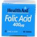 HealthAid Folic Acid 400mcg - 90 Tablets | Essential Supplement for Healthy Pregnancy and Cell Division - Buy Online on GoSupps.com