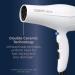 Double Ceramic 1875W Hair Dryer 1.7 pounds & Double Ceramic Vented Boar Round Blow Drying Brush For Women Men All Hair Types-Lengths (58785WC-2CT) White - Buy Online on GoSupps.com