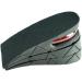 Adjustable Black Height Increase Insoles - Air Cushion Elevator Inserts for Men & Women - 2.75" Lift Shoe Pads - Buy Online on GoSupps.com
