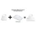 Wall Nanny 4 Inch Extension Accessories for Baby Gate (Made in USA) Connect Extensions to Wall Nanny's and Add 4 Inches in Length to Baby Gates - 4 Pack - Buy Online on GoSupps.com