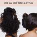 Kitsch Large Hair Clips for Women - Jumbo Dome Claw Clips for Thick Hair (2pc Tortoise&Black) - Buy Online on GoSupps.com