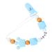 Pacifier chain personalized for baby - pacifier holder - nucky chain with name - baby name - nucky chain with names for girls & young personalized baby gift - pacifier chain (blue)
