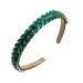 scicent Headbands for Women Rhinestones Head Bands Crystal Beaded Jeweled Sparkle Band Handmade Sequin Embellished Headpiece Headwear Party Green Hair Accessories Green - 16205