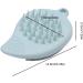 Eventerde Facial Washer Face Washer - Double Sided Silicone Facial Cleansing Pad - Manual Skin Care Scalp Brush Versatile Hand Scrubber Grey-green - Buy Online on GoSupps.com