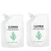Shampoing aux acides amin s de romarin un shampoing naturel anti-chute r gule le s bum du cuir chevelu et laisse les cheveux doux brillants r par s et nourris. 2pcs
