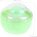 FOMIYES 6 Pcs Powder Puff Box Set - Travel Size Baby & Makeup Powder Puffs in Green PP Container - Buy Online on GoSupps.com