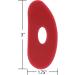 Soft Rib Tool Pack of 2 for Pottery & Clay - Red Shaping Tool for Sculpting & Smoothing Clay Surfaces - Buy Online on GoSupps.com