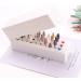 lmoikesz 30 Holes Nail Art Drill Storage Box Bit Holder Cover Tool Plastic Dustproof Case Manicure Accessories Organizer White - Buy Online on GoSupps.com