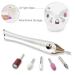TOUCHBeauty Electric Nail File 5in1 Professional Manicure Pedicure Kit with Stand - Golden TB-1335 - Buy Online on GoSupps.com
