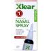 XLEAR Natural Saline Nasal Spray 1.5 Fl Oz - Single Pack - Buy Online on GoSupps.com