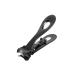 QXSJEDYCH Nail Clippers Nail Clippers Stainless Steel Nail Cutter Toenail Fingernail Manicure Cutter Thick Ingrown Toenail Scissors Tools Nails(Color:Schwarz Size:S) S Schwarz