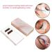Eyelash Grafting Pallet with Cover - Dust-proof Acrylic Lash Tile Holder for Beauty Artists & Beginners in Marble Pink | Eyelash Extensions Storage Gasket Pads - Buy Online on GoSupps.com