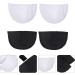 EXCEART 2 Pairs Shoulder Pad Set - Hook and Loop Tape Sponge Pads for Clothes, Knitwear, Men, Women - Buy Online on GoSupps.com