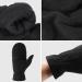 OZERO Women's Fingerless Thermal Cycling Gloves | Black Riding & Motorcycle Gloves for Men & Women - Winter Essentials - Buy Online on GoSupps.com