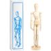 8 Inch Wooden Manikin Flexible Body Human Figure Puppet Model for Drawing & Painting | Home Office Desk Decoration | Sketching Supplies & Gift - Buy Online on GoSupps.com