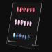 Nail Display Rack Nail Art Display Stand Frame Nail Tip Colors Rack Support Showing Board (Small) - Buy Online on GoSupps.com