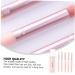 Buy Eye Shadow Brush Set - Eyeliner & Makeup Brush Holder Kits | Pink ABS Handle | International Shipping - Buy Online on GoSupps.com