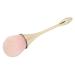 Verdant Touch Powder Brush Loose Powder Brush Fashionable Makeup Powder Brush for Makeup Artist Soft Hair Gold Color